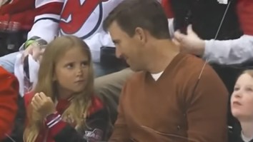 Eli Manning And His Two Daughters Should Be Mic’d Up For Every NHL Playoff Game