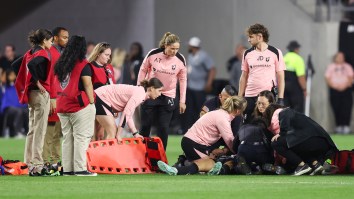 NWSL Admits It Screwed Up By Making Teams Finish Game After A Player Collapsed On The Field