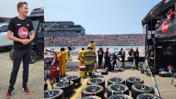 RECAP: Our VIP Winners Cheered On NASCAR’S Christopher Bell At The FireKeepers Casino 400 (With COOFANDY)